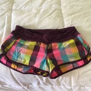 Lululemon speed short size 6